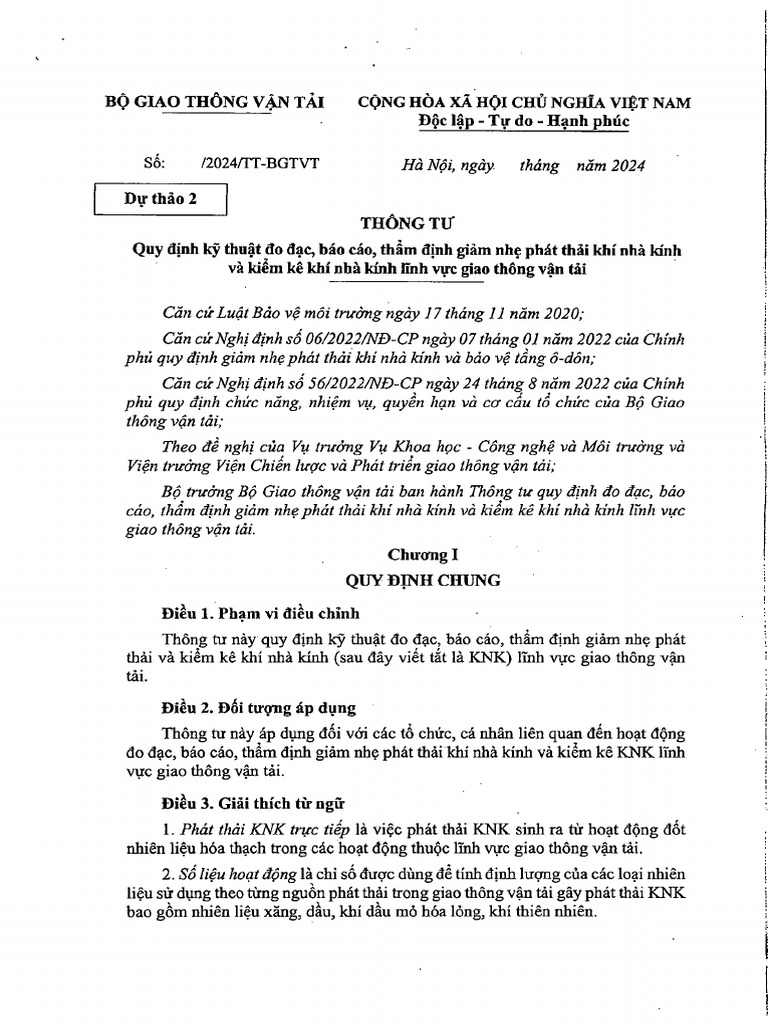 TT BGTVT | PDF