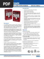 Detector De Incendios Potter PAD200-PCD - Sistema De Detección De Fuego