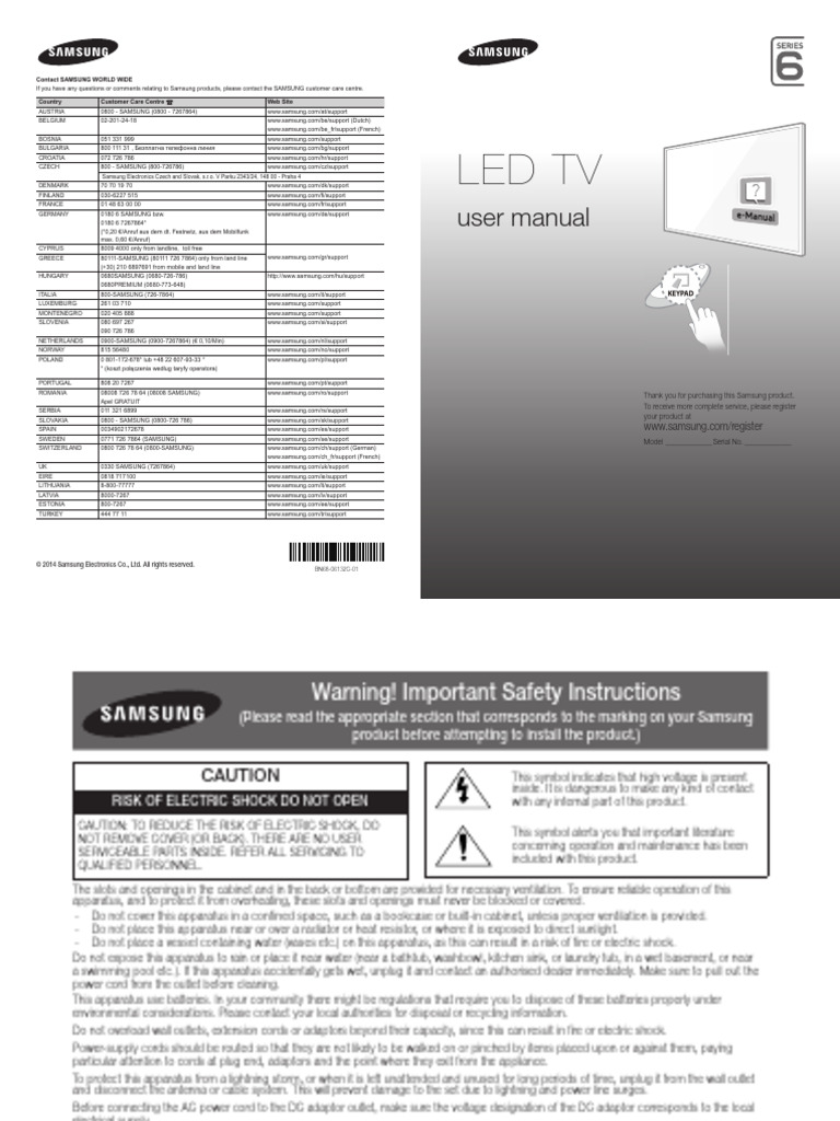 Led TV: User Manual | PDF