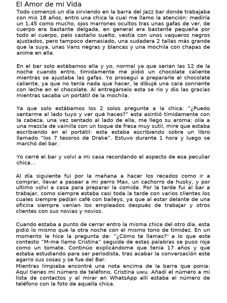 El Amor de Mi Vida | PDF