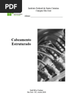 Cabeamento Estruturado IFSC