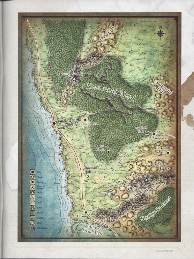 Map of Neverwinter | PDF