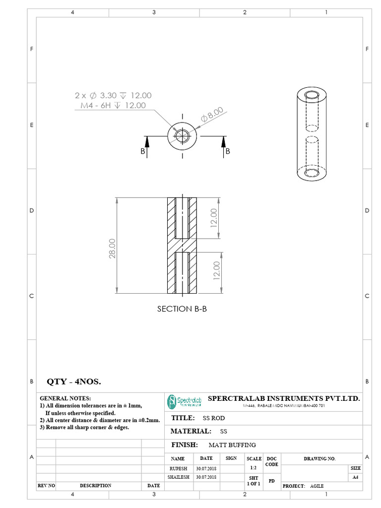 SS Rod PDF | PDF