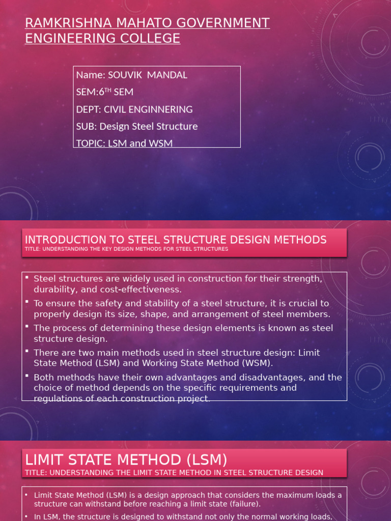 Design Steel Structure | PDF