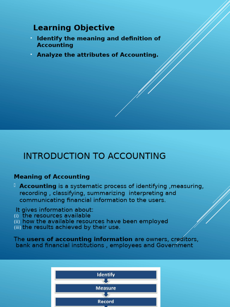 INTRODUCTION TO ACCOUNTING COURSES visual data 3