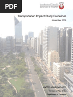 RCRC Traffic Impact Study Guidelines | PDF | Traffic | Road