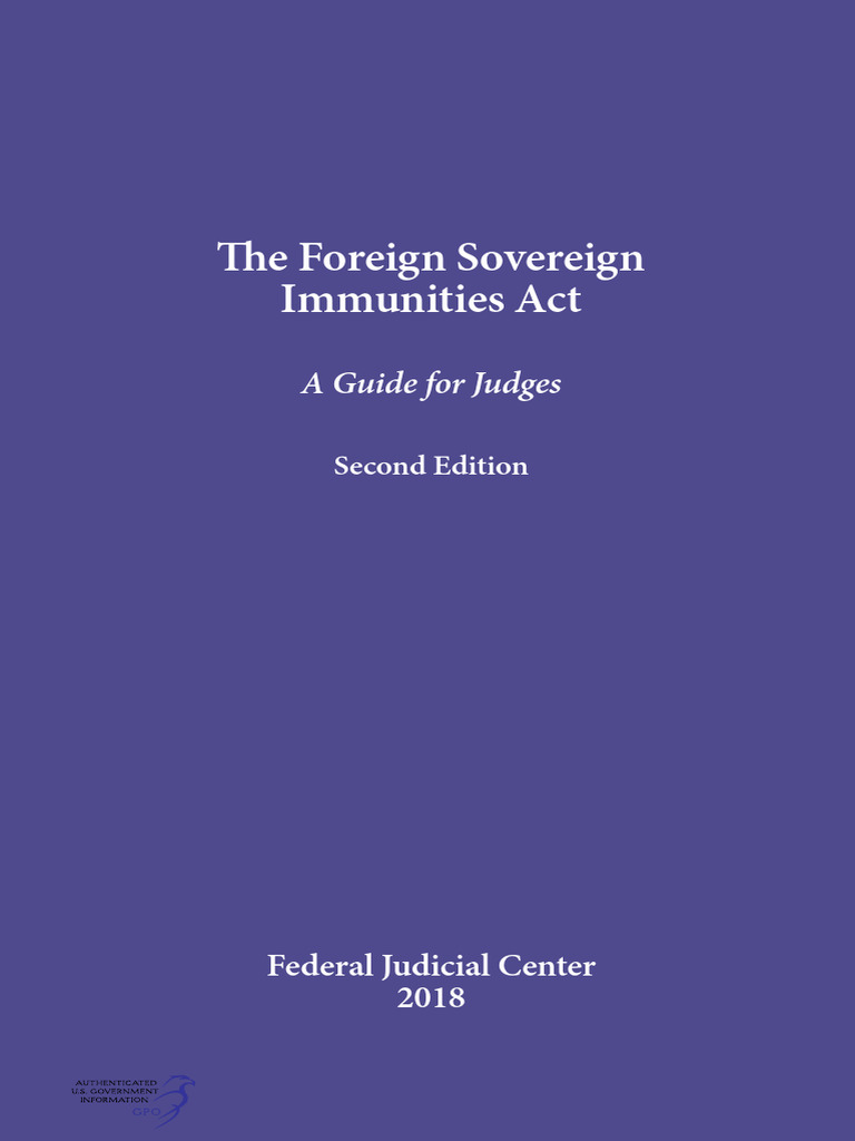 Foreign Sovereign Immunities Act Judges | PDF