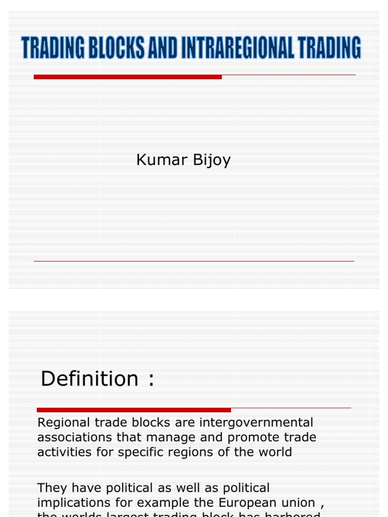 Trading Blocks PPT 1196101777514194 4 | PDF | Business