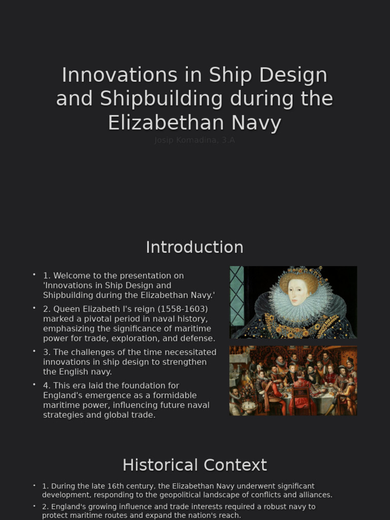 Innovations in Ship Design and Shipbuilding During The | PDF