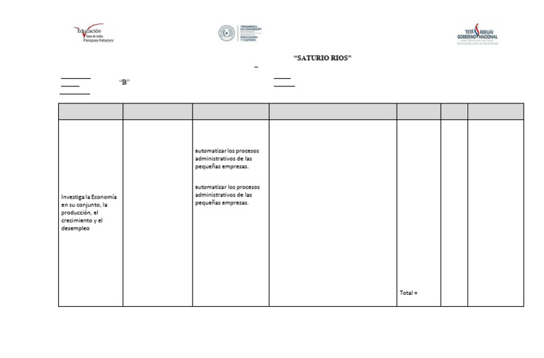 Proyecto 2024 - Economía - 3°BTI B MAÑANA-1 | PDF | Economias | Business