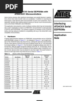 Interfacing AT24CXX Serial EEPROMs With AT89CX051 MCU