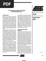 Programming Atmel's Family of Flash Memories