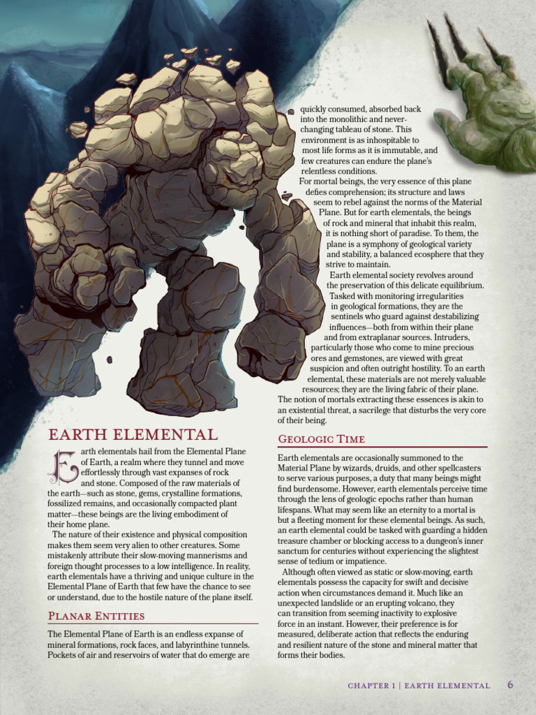 Earth Elementals: Guardians of Stone | PDF | Gemstone