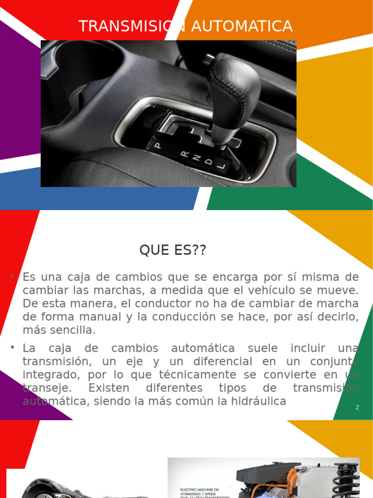 Caja Automatica - 091801 | PDF