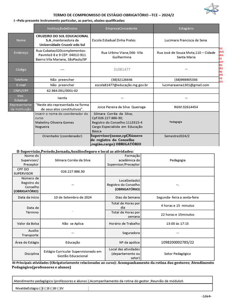 Tce Correto | PDF
