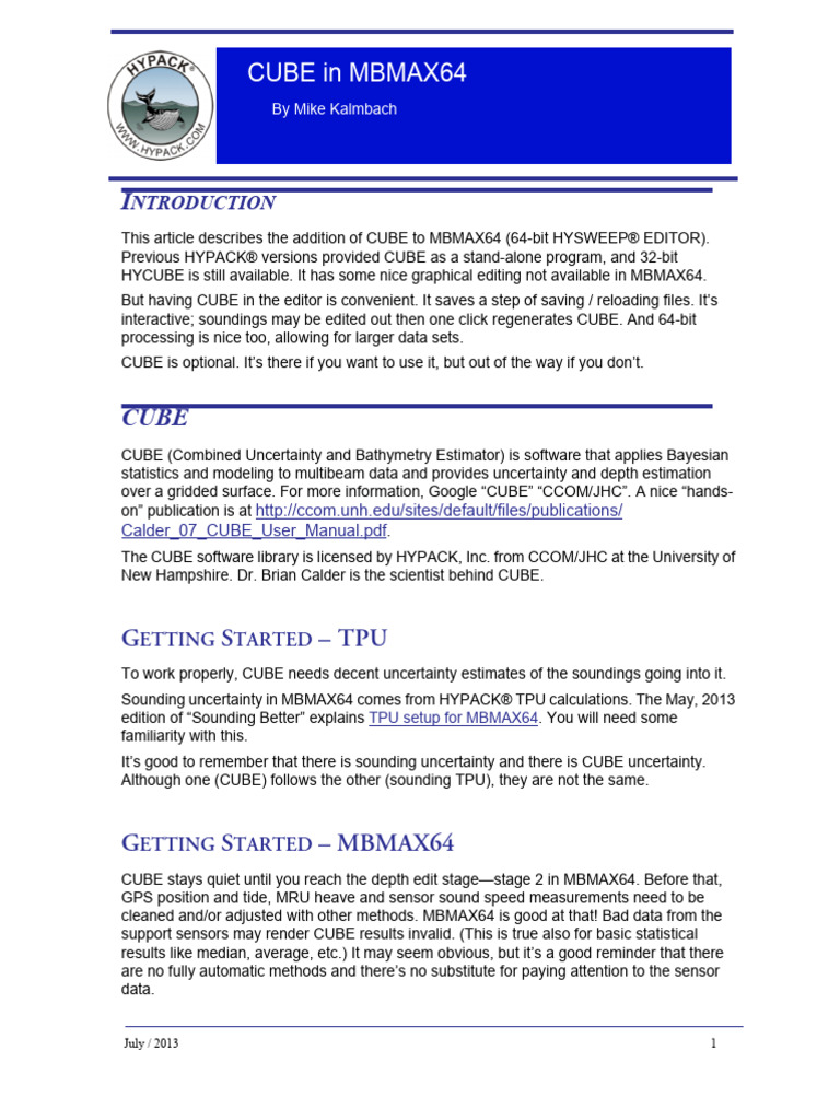 Cube in Mbmax64 | PDF