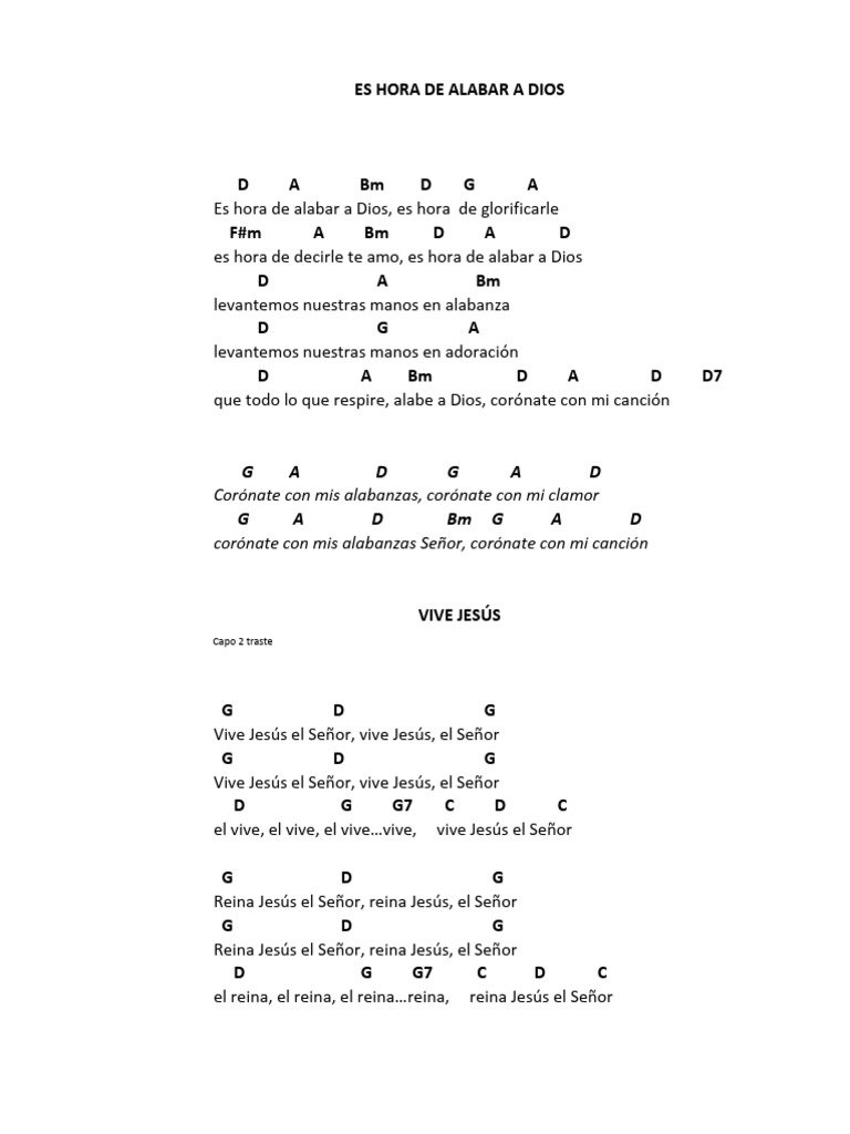 Cantos De Alabanza Pdf