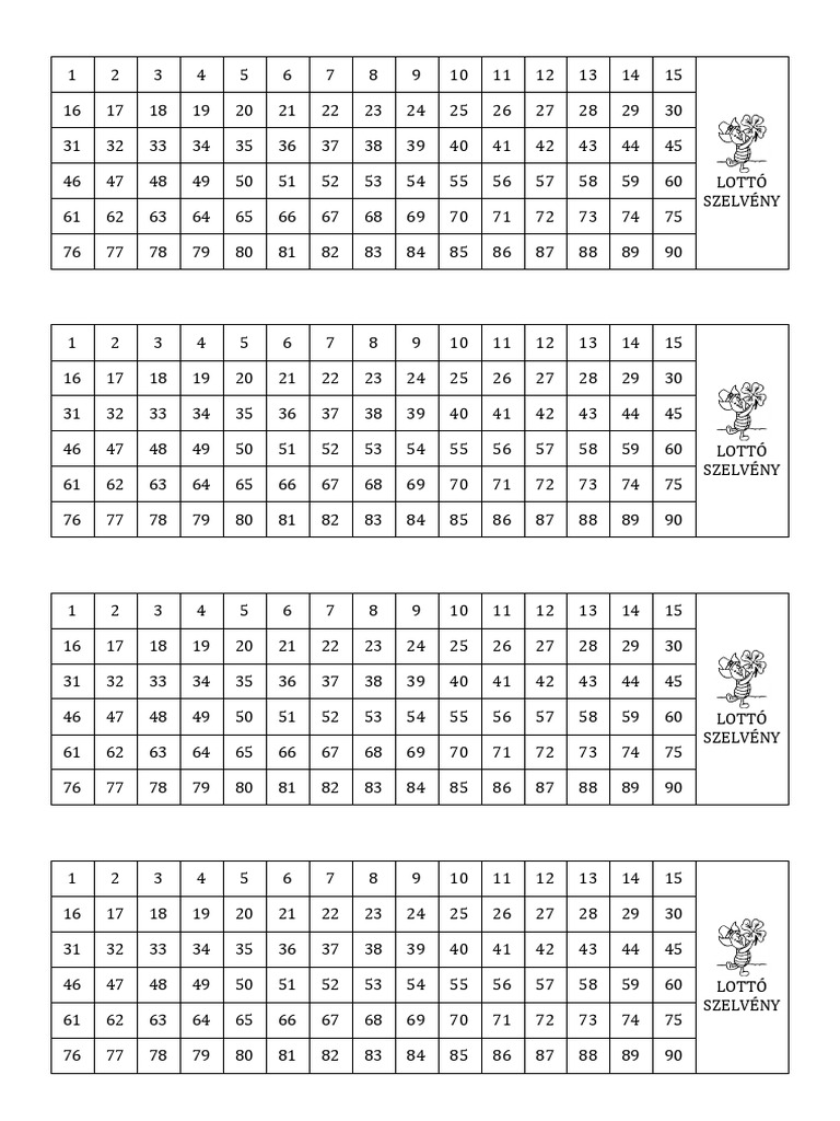Lotto Szelvény | PDF