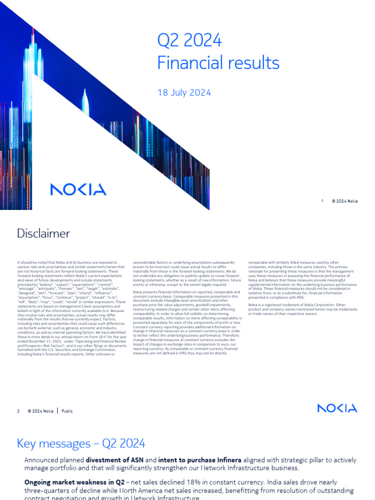 nokia annual report 2024 pdf