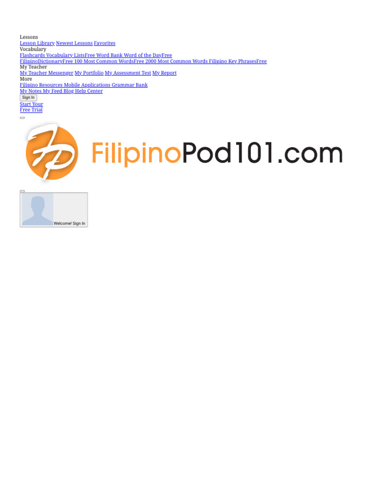The 100 Most Common Filipino Adverbs & How To Use Them | PDF