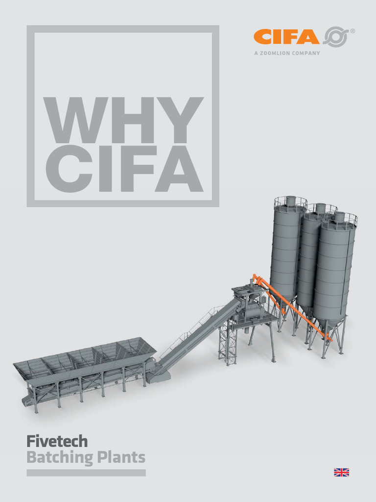 CIFA's Innovative Batching Plants Overview | PDF | Concrete | Automation