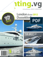 Yachting.vg Motoryachts Edition magazine January 2012 issue - Yacht Brokerage Yacht Charter in the BVIs
