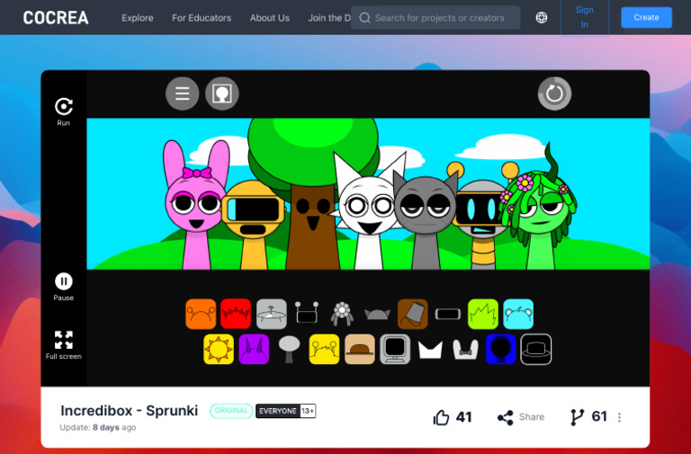 Cocrea Projects and Sprunki Updates | PDF