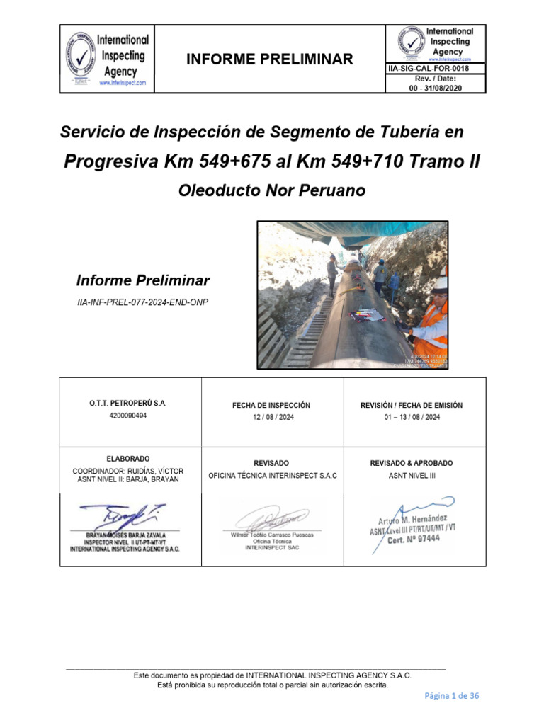 IIA-INF-PREL-077-2024-END-ONP v.01f | PDF