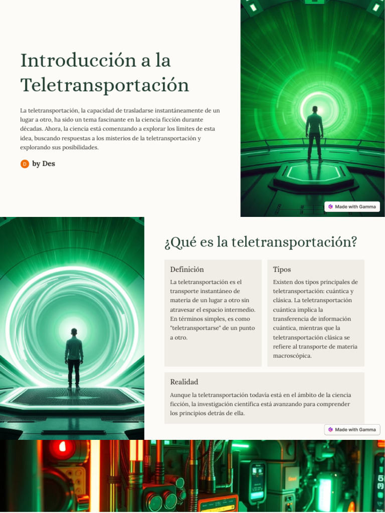 Introduccion A La Teletransportacion | PDF