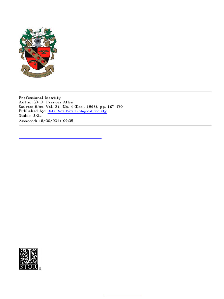 Professional Identity Pdf
