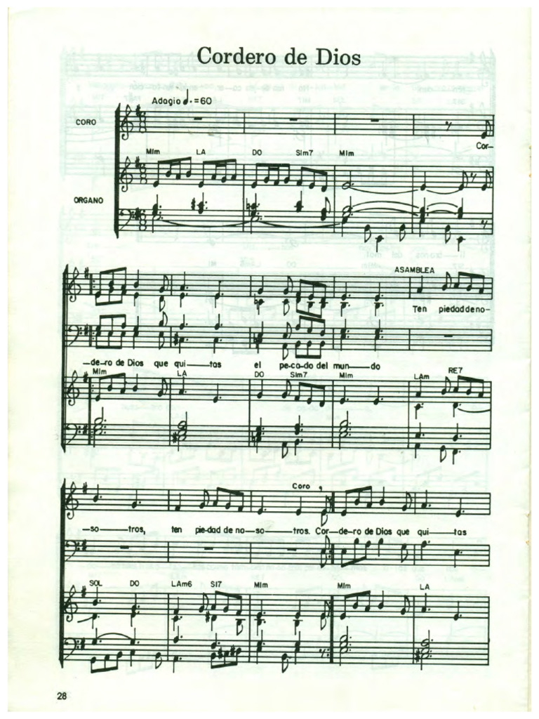 Mejía - Cordero de Dios - 231120 - 192358 | PDF