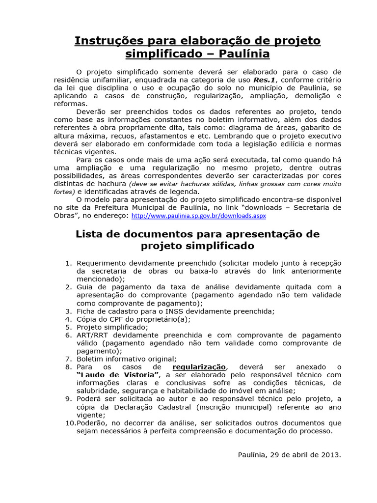 Instrucoes para elaboracao de projeto simplificado 06 05 2 19051929