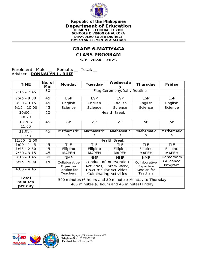 Exercise 4.6 Class 9
