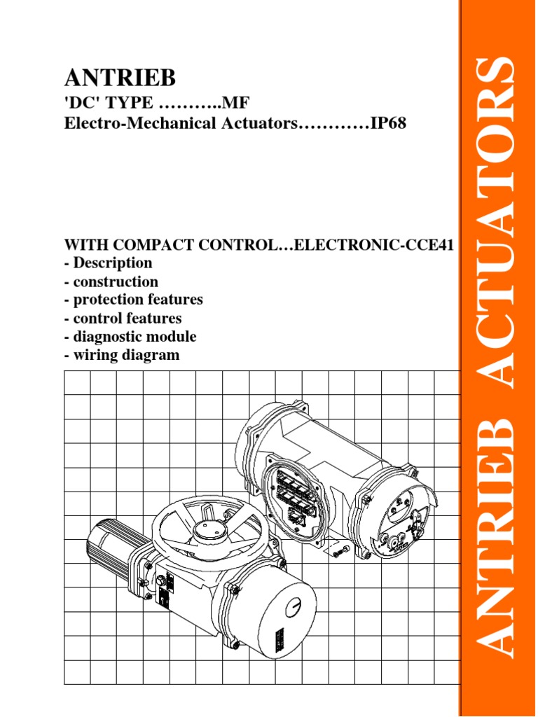 Actuator With Integral Control | PDF | Electrical Connector | Switch