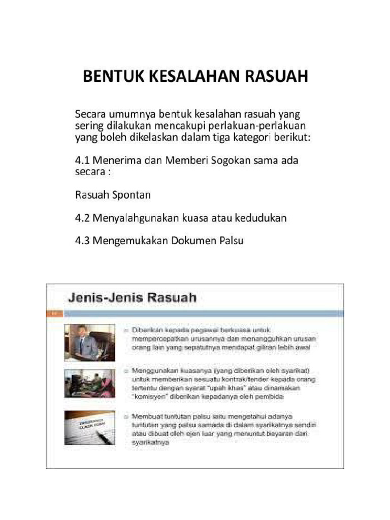 Rasuah | PDF
