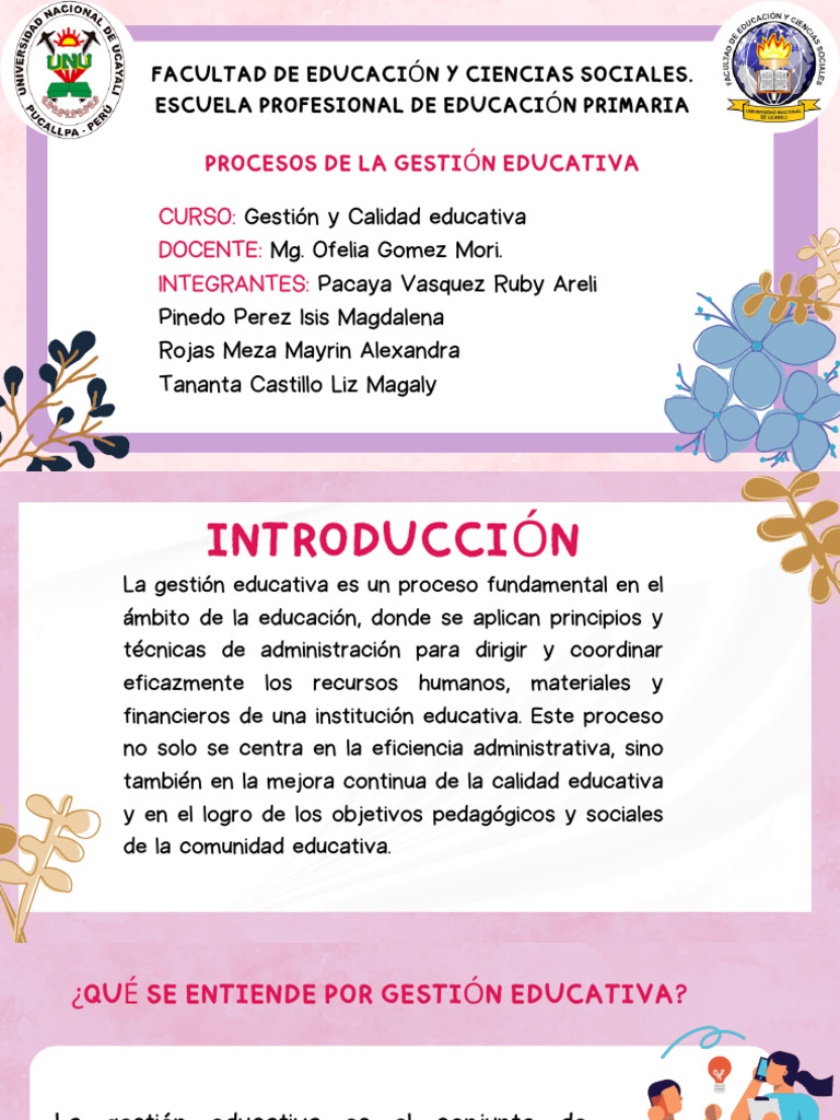 Procesos de La Gestion e..PDF | PDF