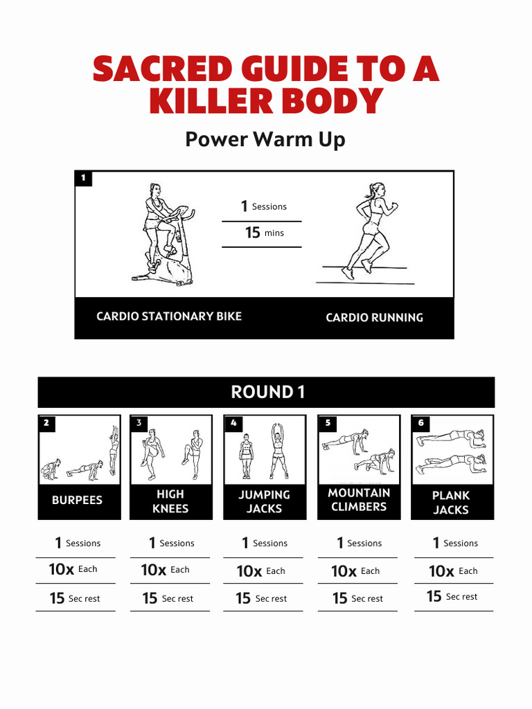 Sacred Guide To A Killer Body | PDF