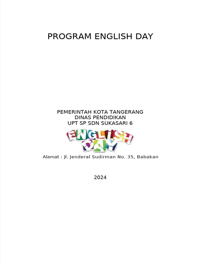 PDF Program English Day - Compress | PDF