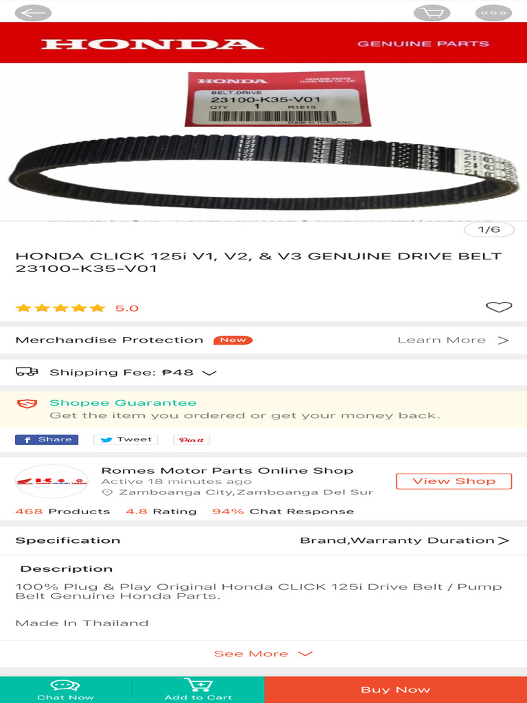 honda-click-125i-v1-v2-v3-genuine-drive-belt-23100-k35-v01-shopee