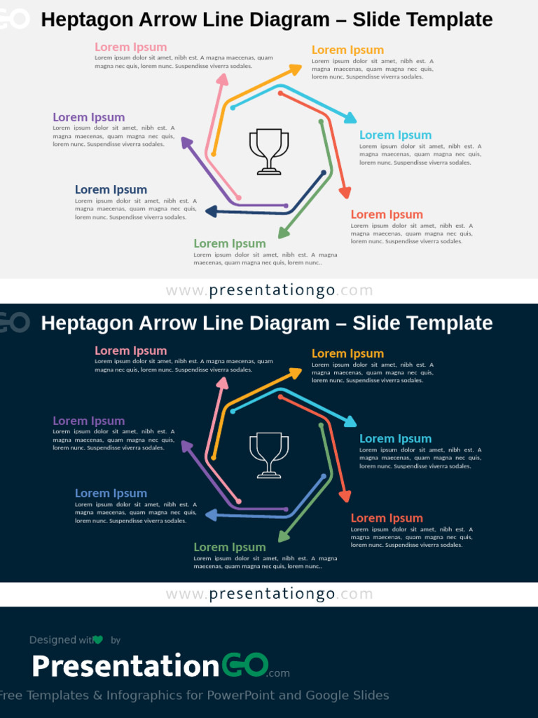 Line Arrow Powerpoint Template | PDF