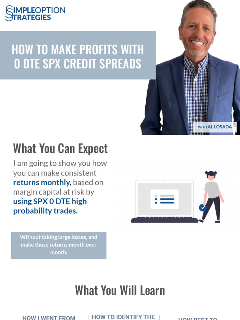 Profiting with 0 DTE SPX Spreads | PDF | Greeks (Finance) | Option ...