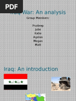 Iraq War Final Presentation