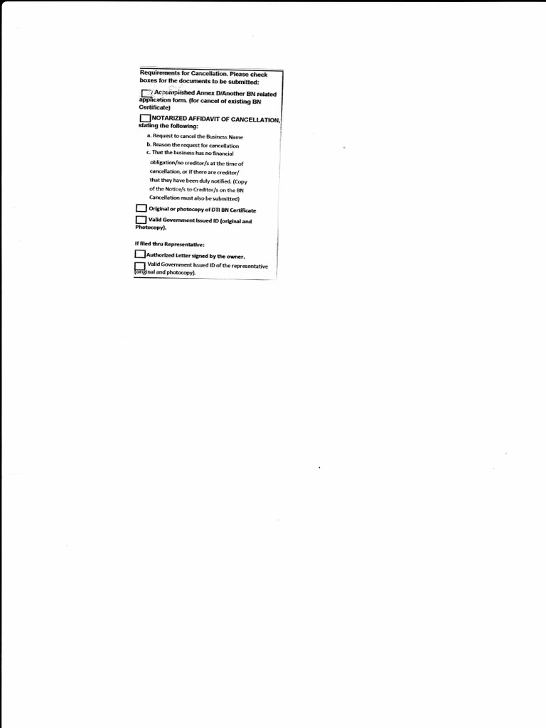 DTI Form 3 | PDF