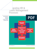 Integrating HR & Talent Management Processes: Succession Planning