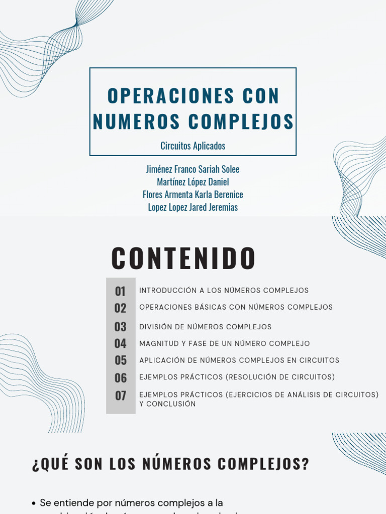 Numeros Complejos Pdf