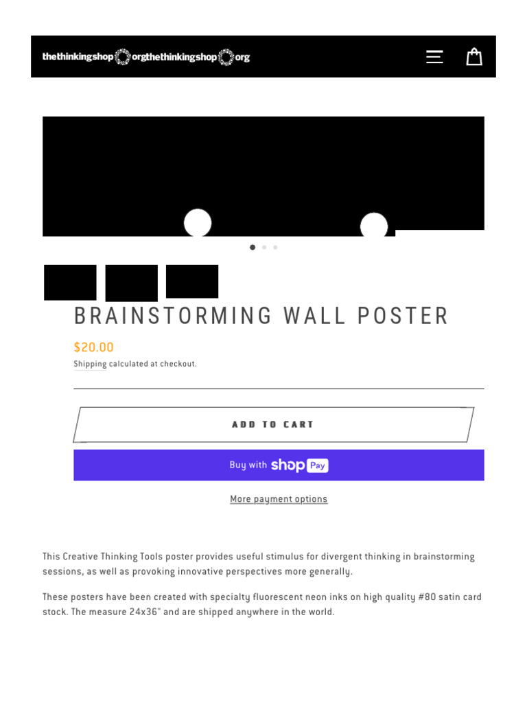 Creative Thinking Poster for Innovators | PDF | Psychology | Neuroscience