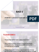 BAB 6 Formulasi Dan Safari Strategi