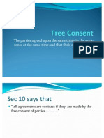 Free Consent