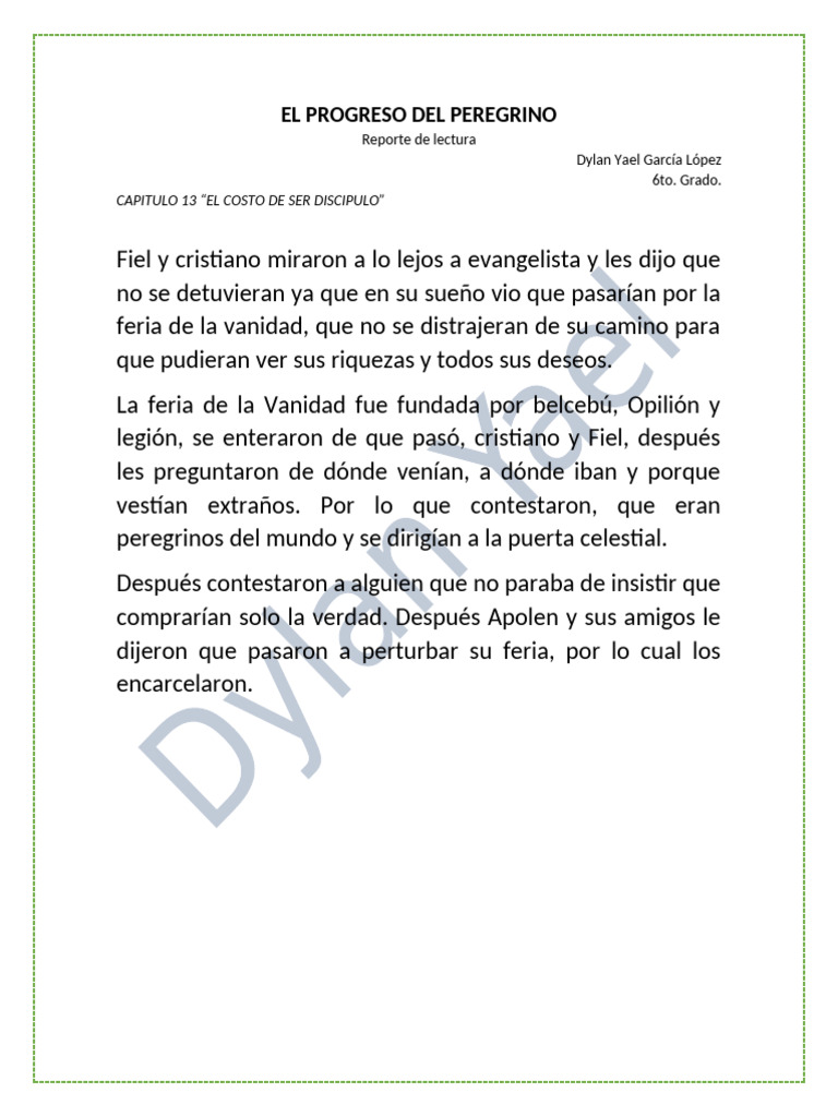 El Progreso Del Peregrino | PDF