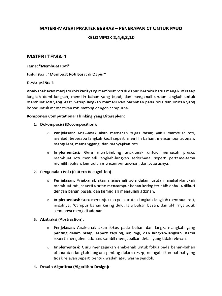 Materi 1 | PDF | Computer Science | Career & Growth